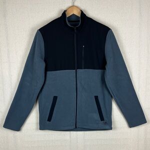 QUIKSILVER The Trail Polar Fleece Jacket Charcoal Gray Black NWT